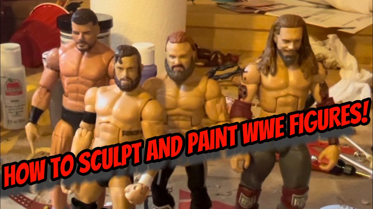 HOW TO SCULPT AND PAINT YOUR ACTION FIGURES! TUTORIAL!