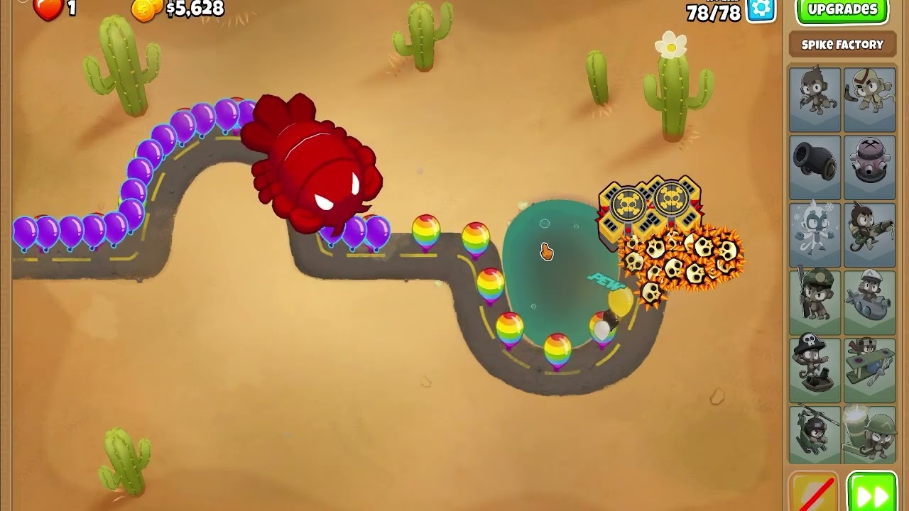The forget | Bloons content browser challenge 8