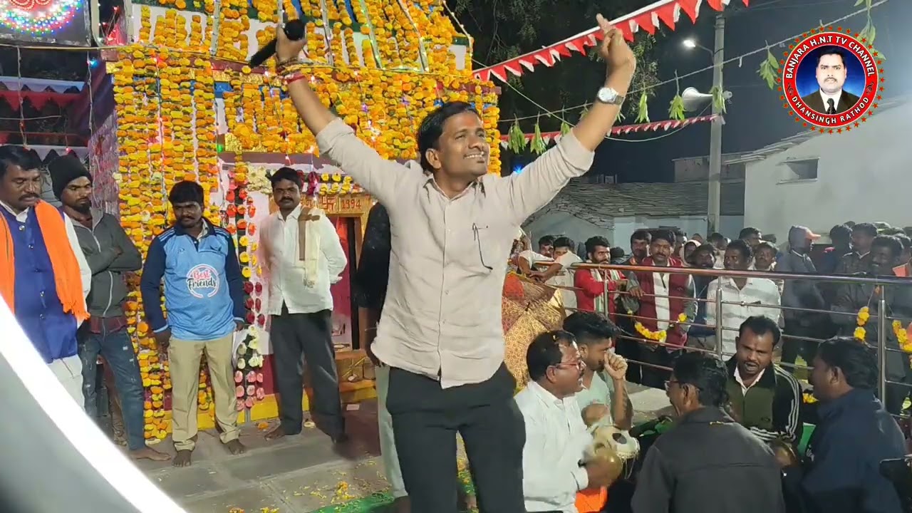 Chota maruthi Vs Raju Rathod at Babu Nayak Tanda Agni puran Bhajan super mukhabala 