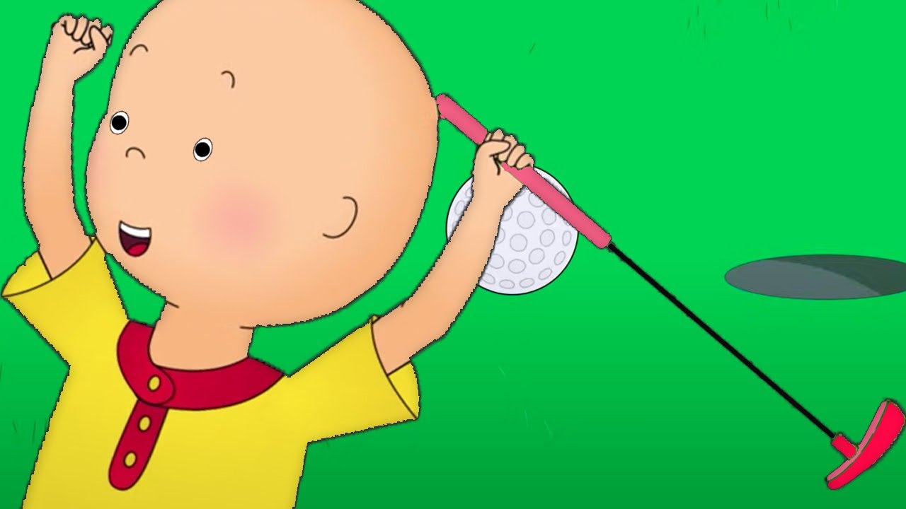 Caillou and the Mini Golf | Caillou Cartoon