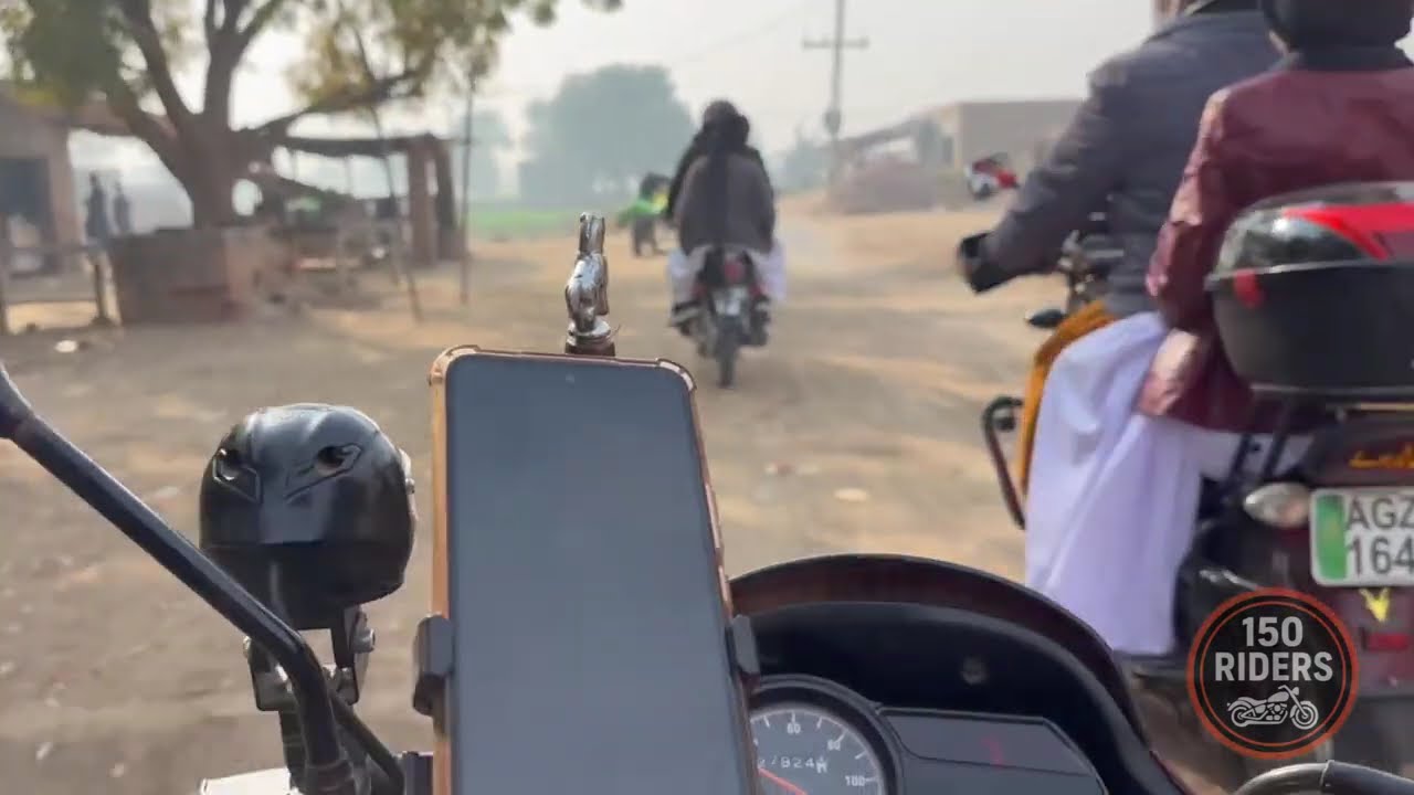 150 Riders Ride to Noor Per Mahar | Desert Ride Near Indian Border Part 1| GS 150 Adventure #desert
