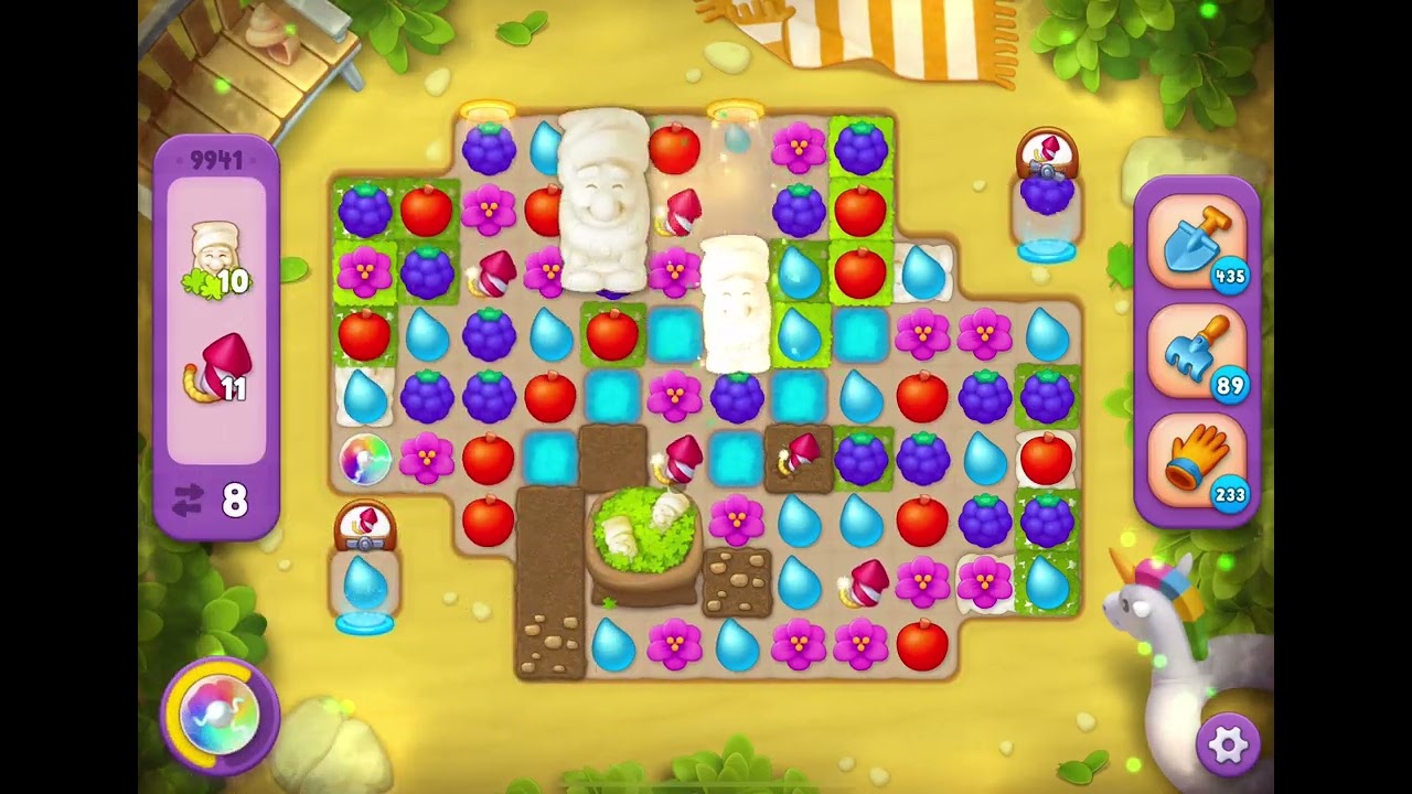 GardenScapes Level 9941 no boosters