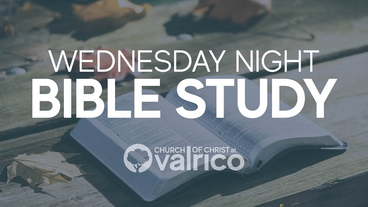 January 14, 2026 - Wednesday Night Bible Study
