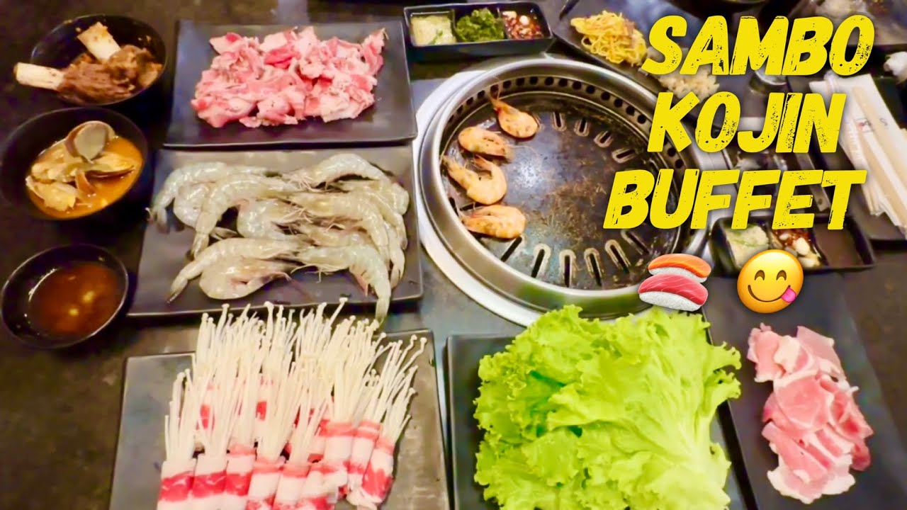 Best Buffets Manila: Sambo Kojin Japanese Korean Grill Sushi Bar Buffet SM Megamall Philippines