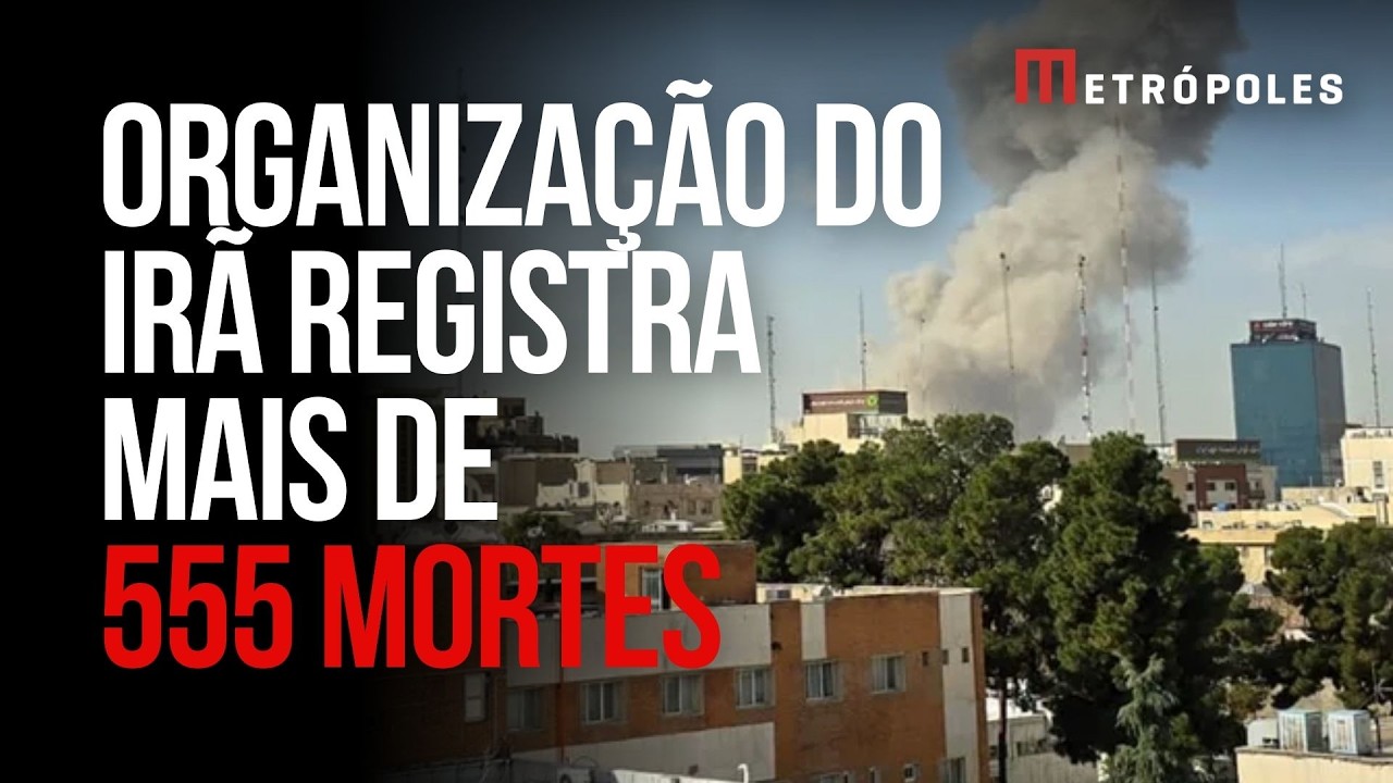Mortes no Irã passam de 555, diz organização do país