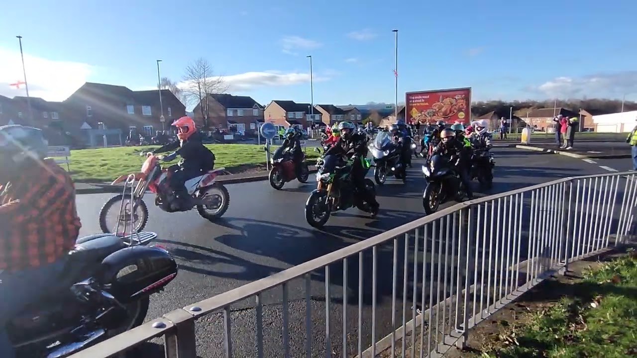 Star Bikers toy run. Bentilee. 30/11/25