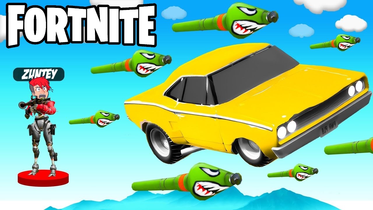 Treff das FORTNITE AUTO mit dem ROCKET LAUNCHER, ansonsten… 