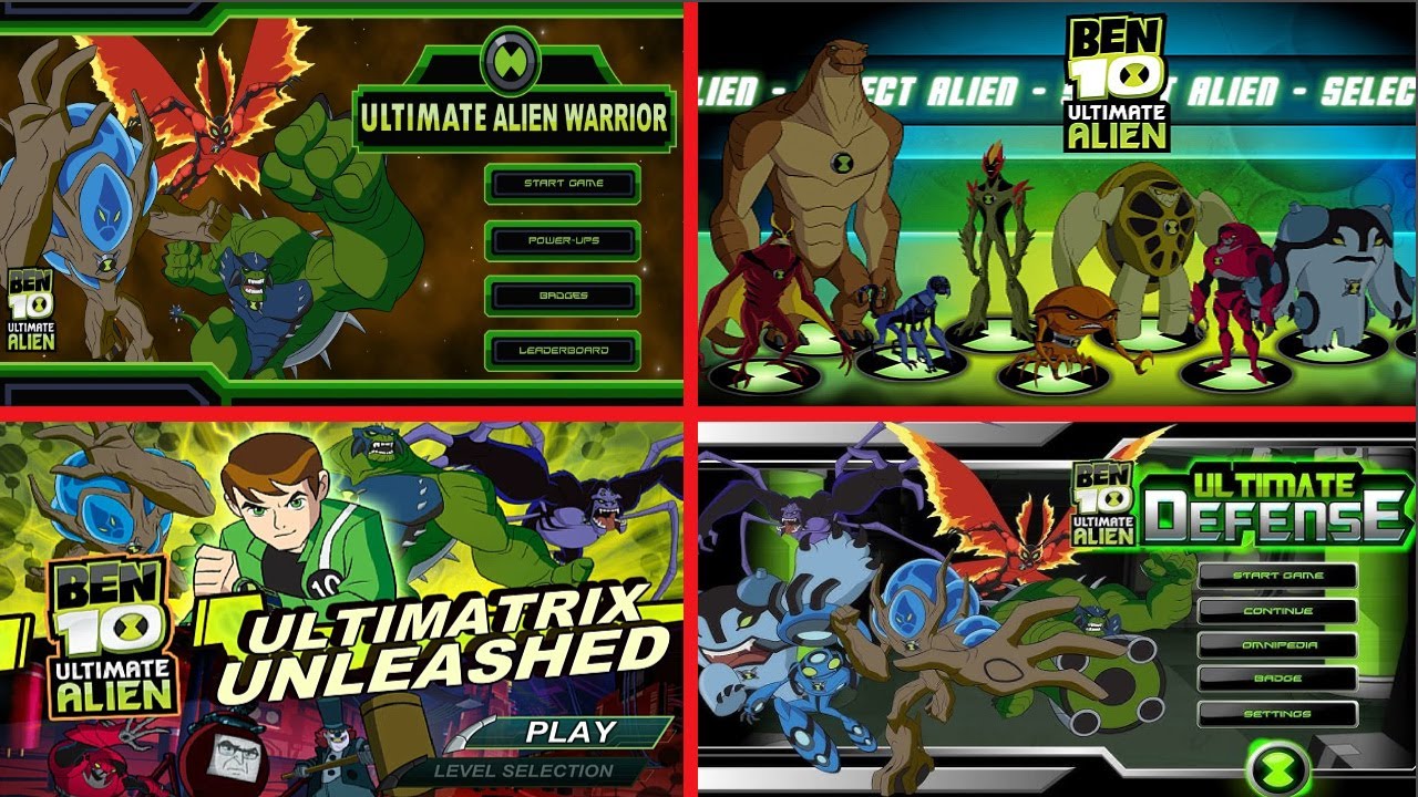 Ben 10 Ultimate Alien Tüm Tarayıcı Oyunları