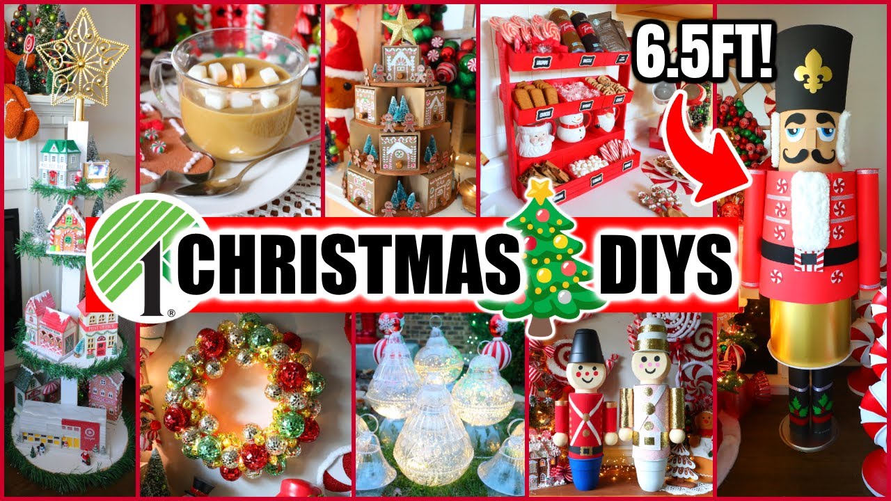 20 Dollar Tree Christmas DIYs that DON'T LOOK CHEAP! ($1.25 HACKS for 2023)
