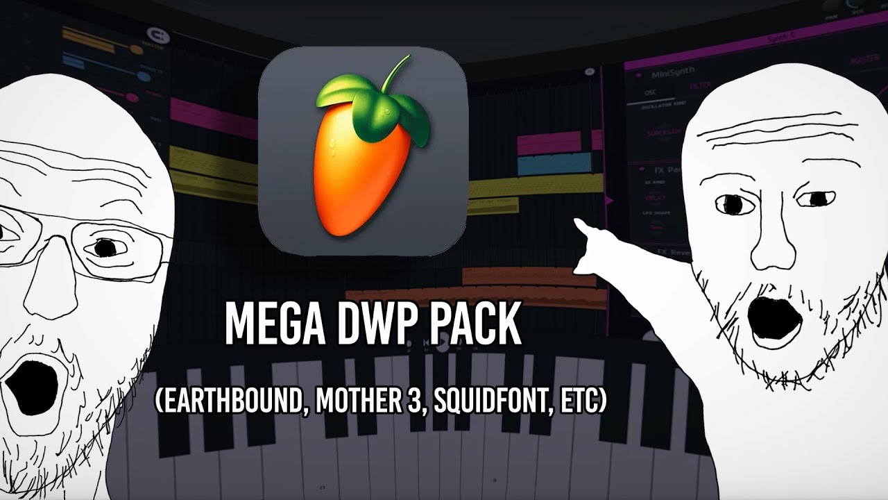 Mega DWP Pack!!! (FL Studio mobile) (Earthbound, Mother 3, squidfont, etc)