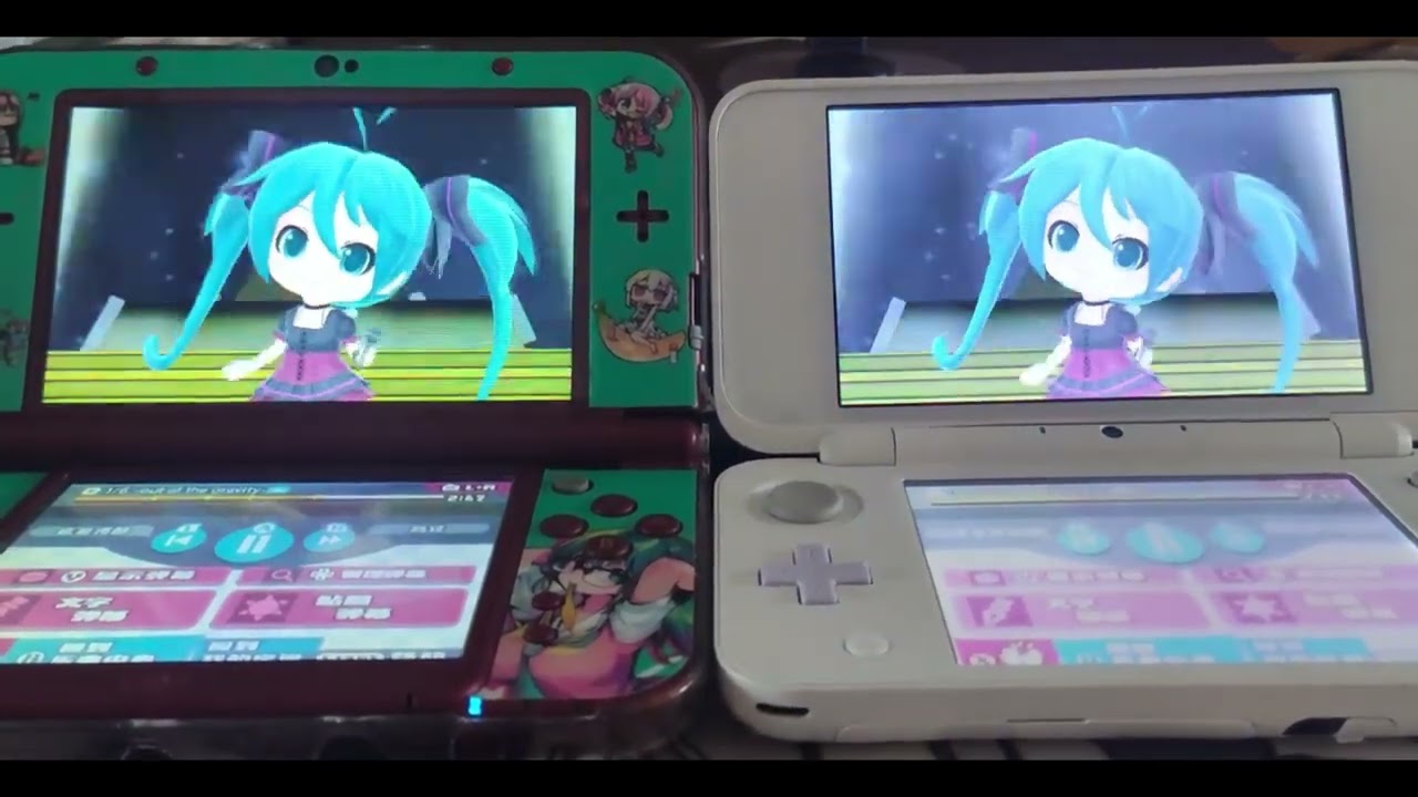 The most intuitive comparison between IPS and TN screens 3ds 2ds