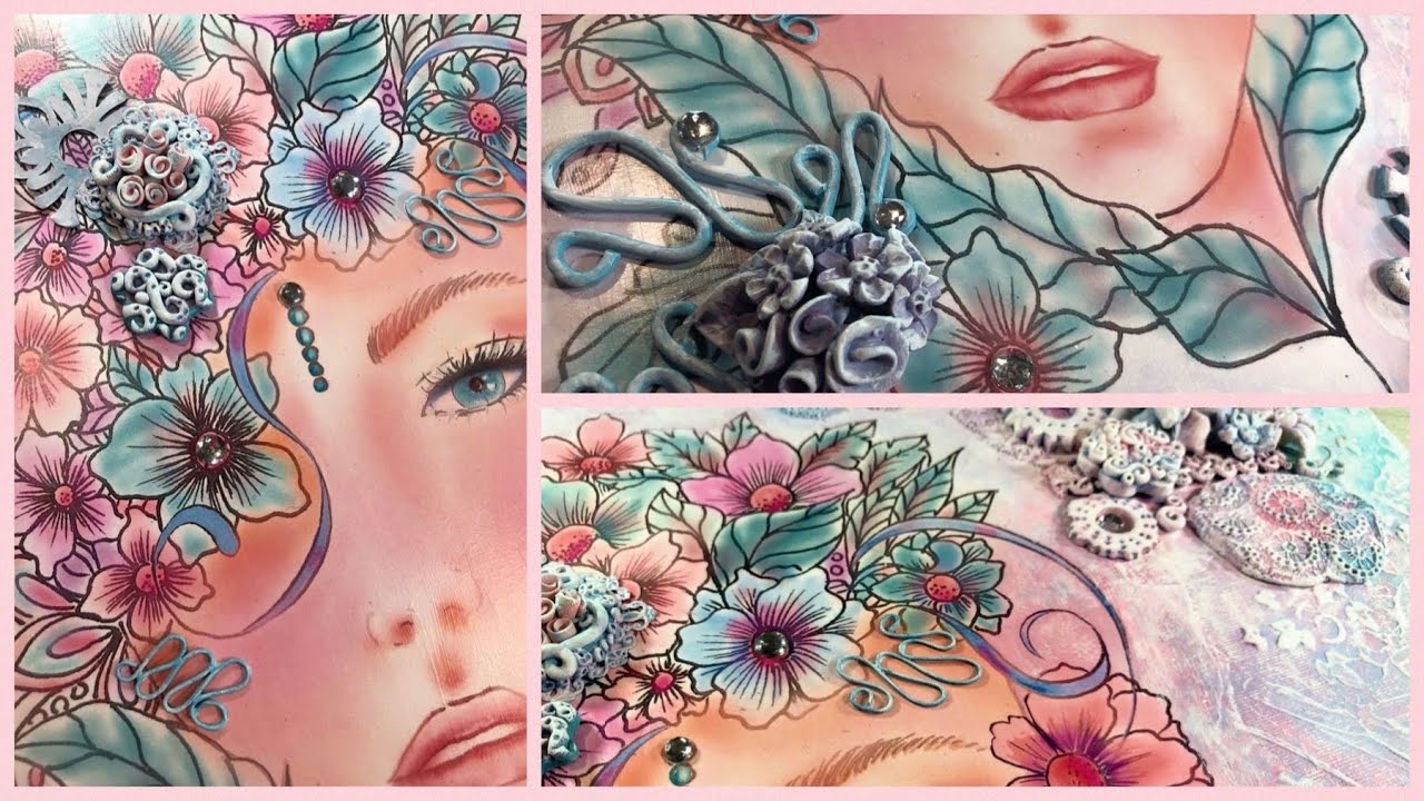 como hacer MIXED MEDIA- PASO A PASO- DESCARGA EL PAPEL GRATIS