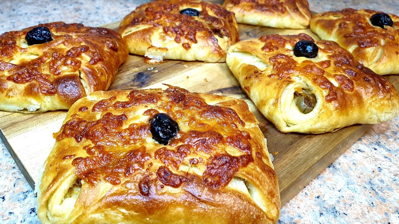 Gefüllte Msemen /Rghayef in Backofen / msemen recipe أسهل و أحسن مسمن معمر في الفران من أروع ما يكون