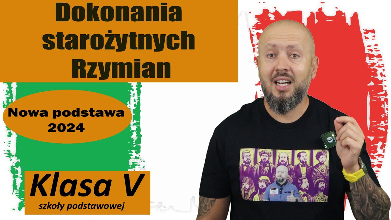 Klasa 5-  Dokonania starożytnych Rzymian. Czego to oni nie wymyślili! NOTATKA NA KOŃCU!