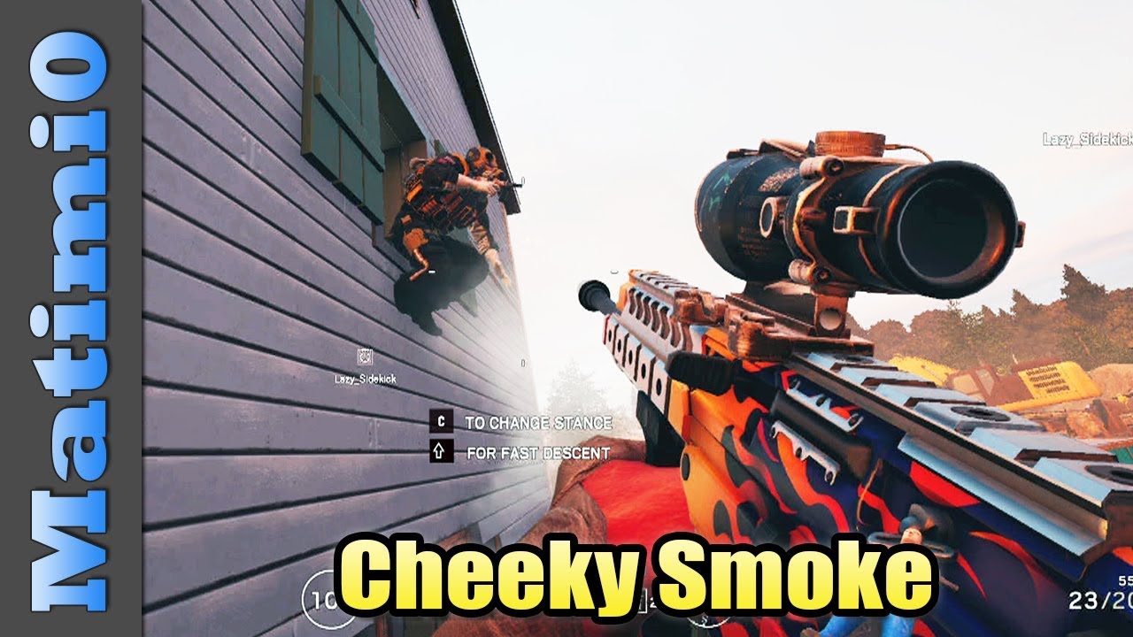 Cheeky Smoke - Rainbow Six Siege
