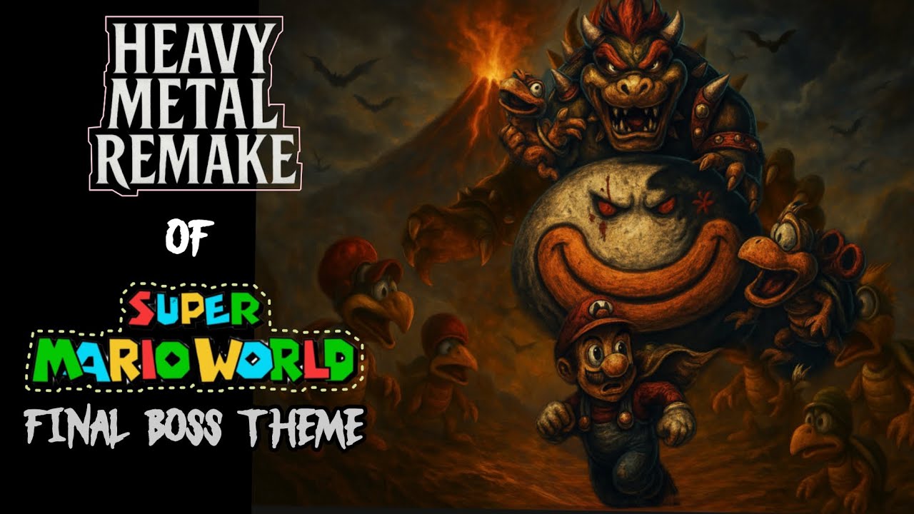 Heavy Metal Remake of Super Mario World’s Final Boss Theme