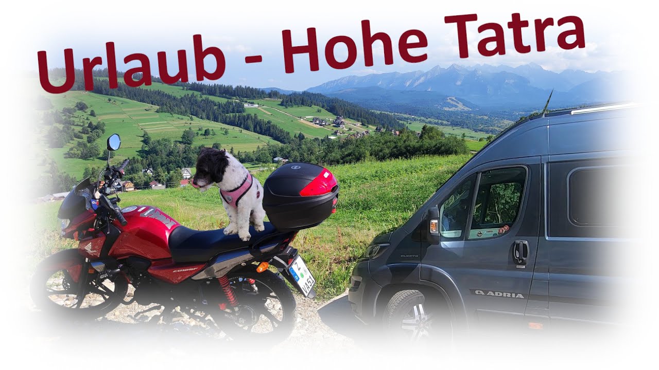 Mit dem Kastenwagen in die Hohe Tatra (PL), zauberhafte Berge, Hundeverbot im Nationalpark