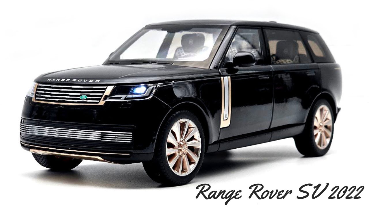Unboxing | Range Rover SV 2022 Black 1/18 Diecast Model #diecastcars #toycars #diecast #modelcars