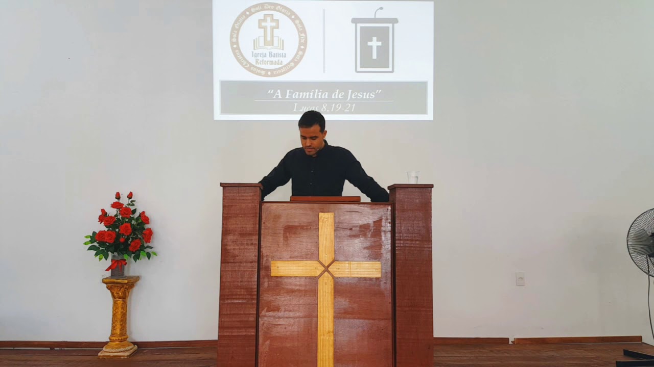 Pregação expositiva em Lucas 8.19-21. "A Família de Jesus" - Caique Büll.