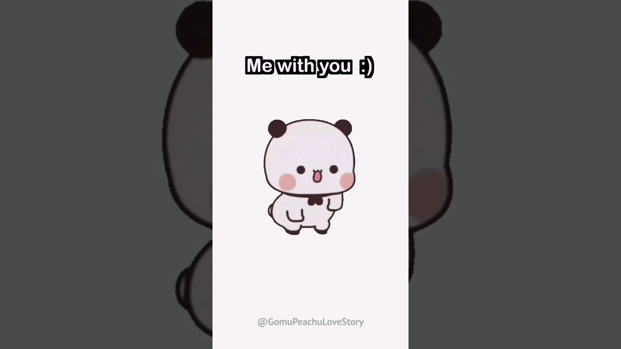 Gomu Peachu love 💝 #shorts #short #bubududu #love #cute #viral #trending #gomupeachu #famousshorts