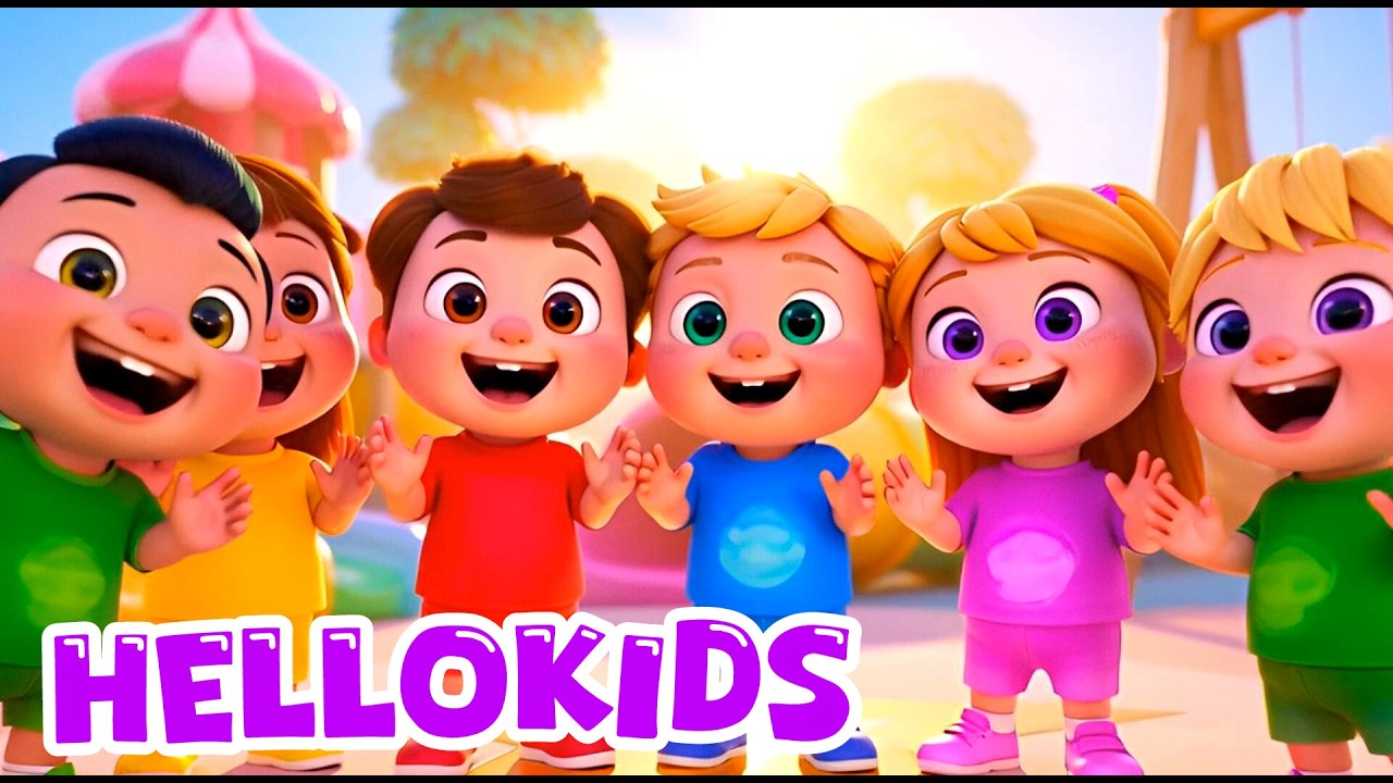 HELLOKIDS l Kids Nursery Rhymes l IF YOU FEEL IT SHOW IT l