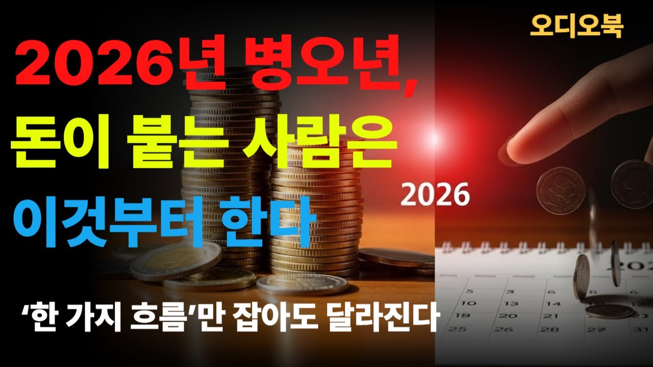 2026 병오년, 돈이 붙는 사람들이 이미 시작한것들