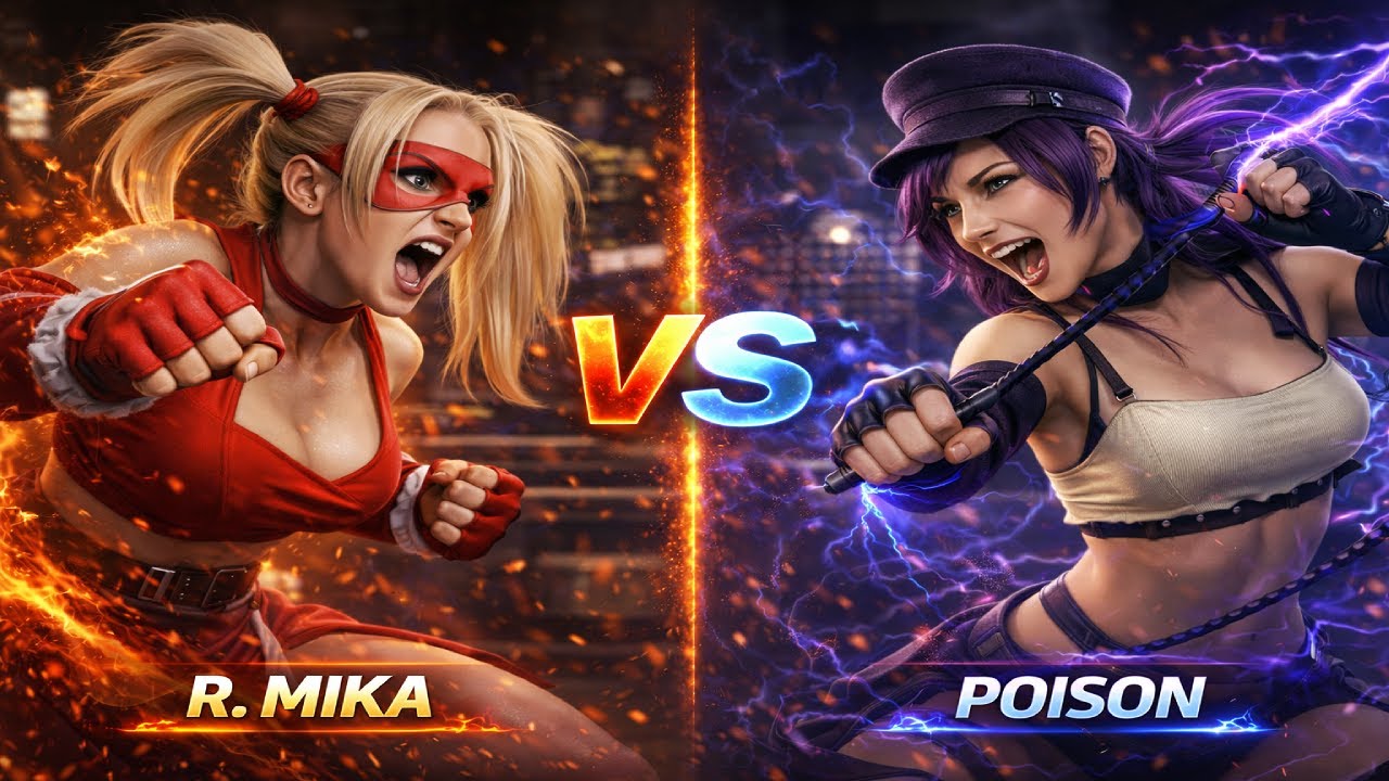 R. MIKA DESTROYS POISON?! 😱 BRUTAL IKEMEN GO NO MERCY FIGHT