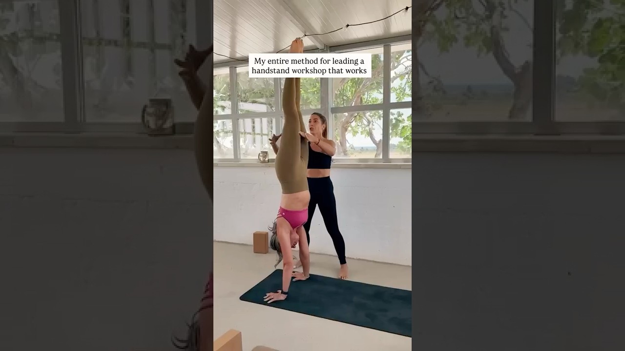 My entire handstand workshop method that works!