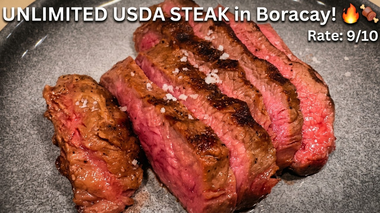 I Ate ENDLESS USDA Steak at Forno Osteria Boracay! ₱2,990 (~$50) UnliSteak Challenge 🔥