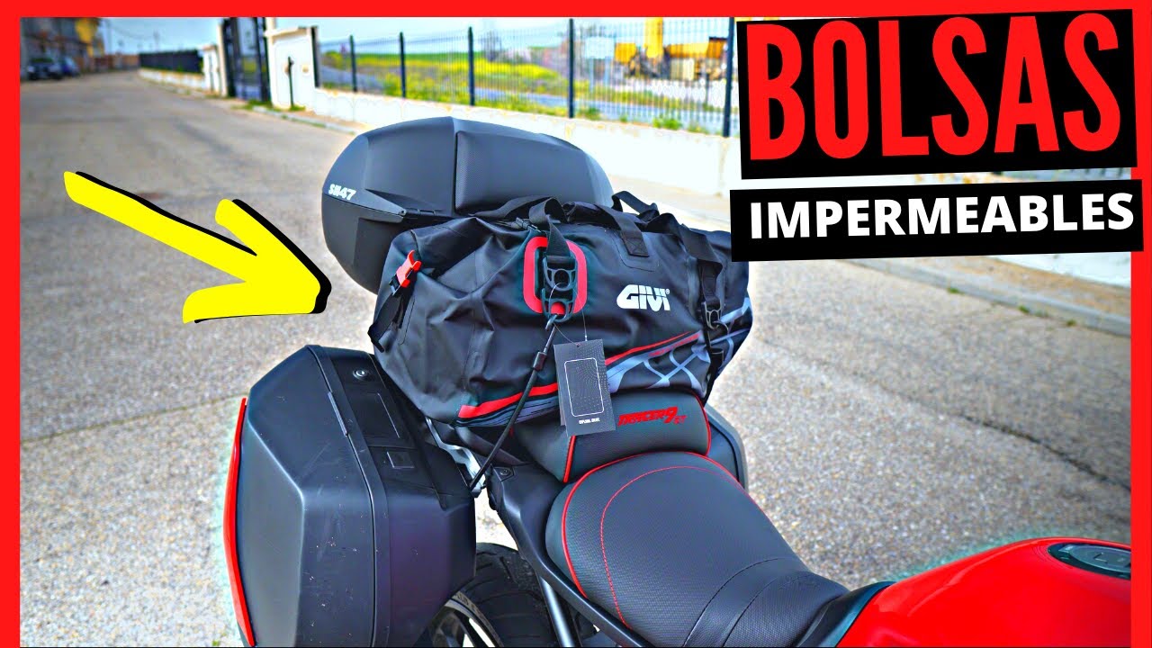 ⚡ Bolsas de asiento IMPERMEBALES de Givi//Nilmoto