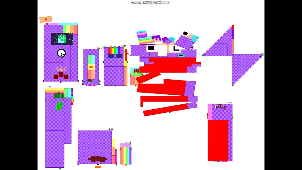 Numberblocks Band Retro 1 651-1 700