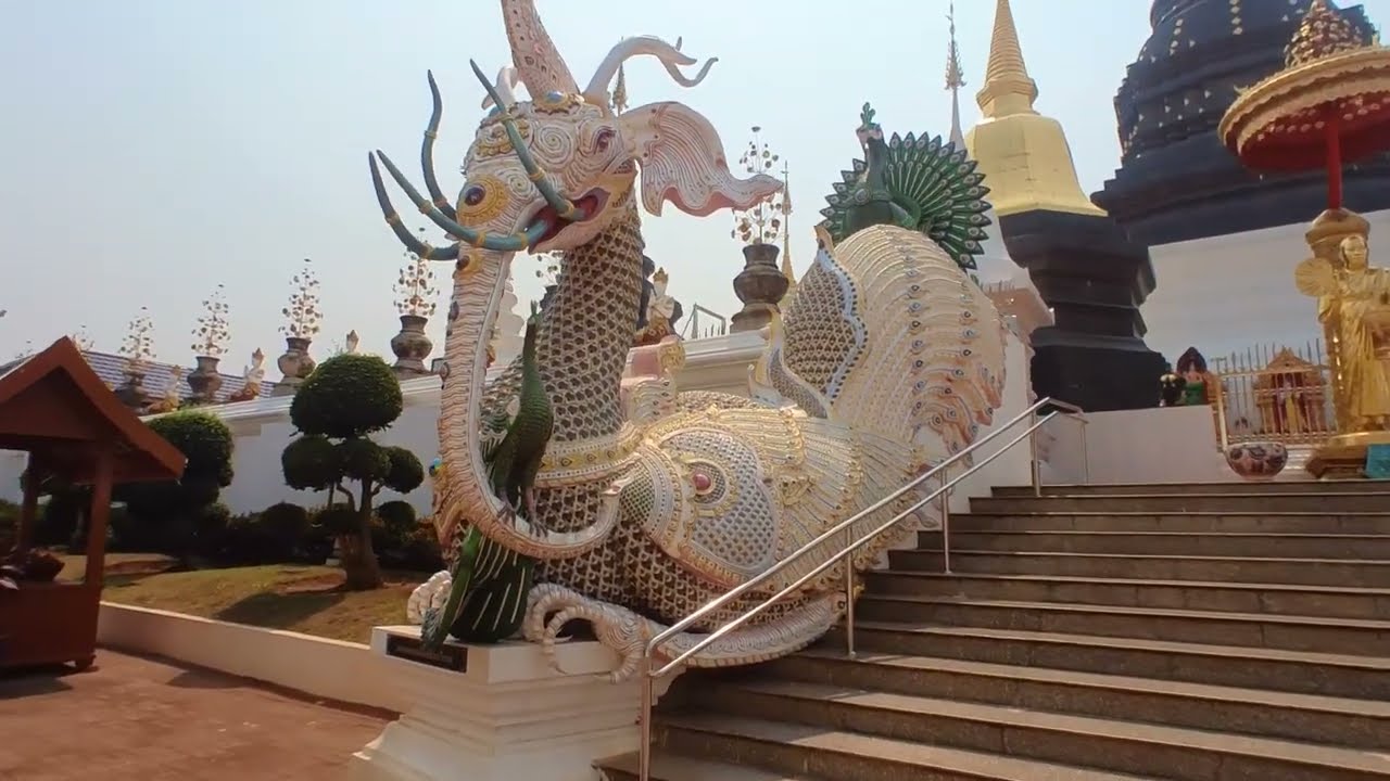 Wat Den Salee Sri Muang Gan (Wat Ban Den) Chiang Mai , Thailand APR 2023