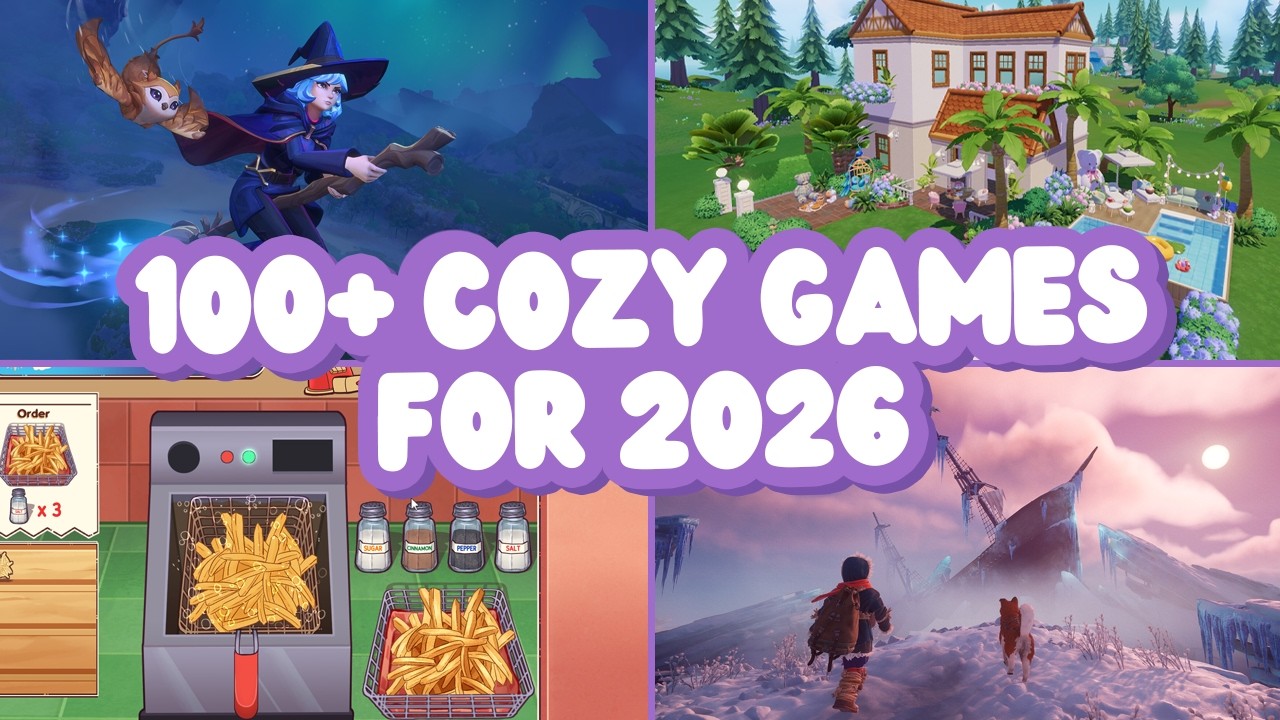 Полный список уютных игр 2026 года✨