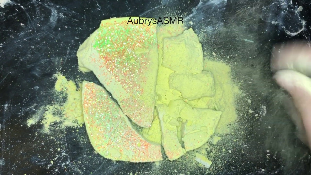 Satisfying Video | Crumble 36 | gym chalk, powdery, baking soda