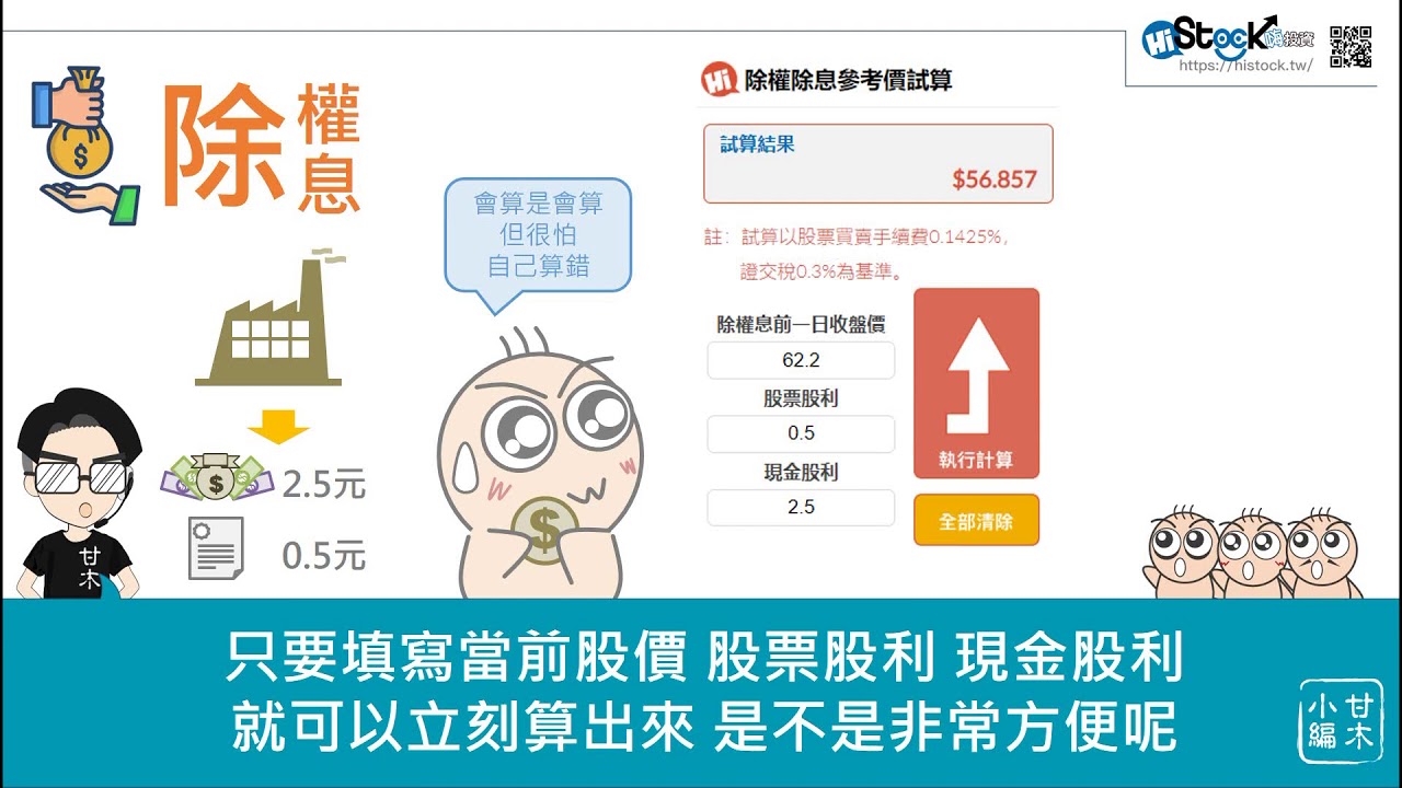除權息的基本概念︱《3分鐘投資技巧》甘木小編