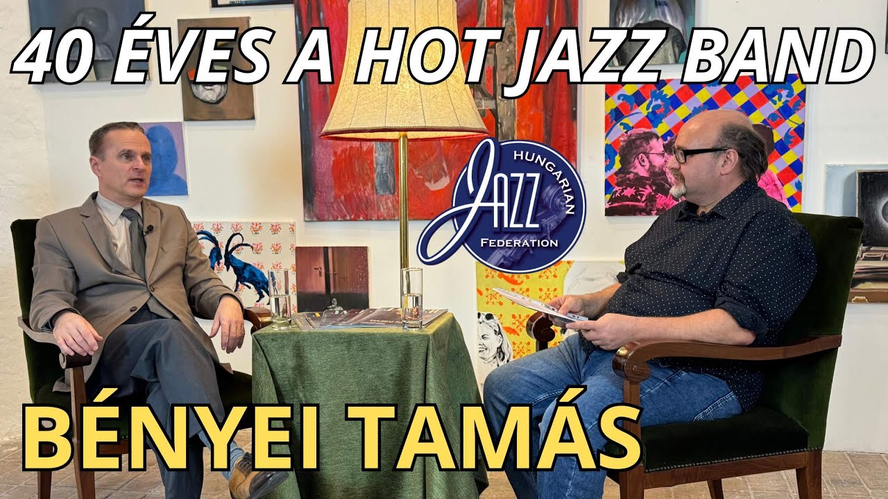 JAZZER Podcast - Bényei Tamás / 40 éves a Hot Jazz Band