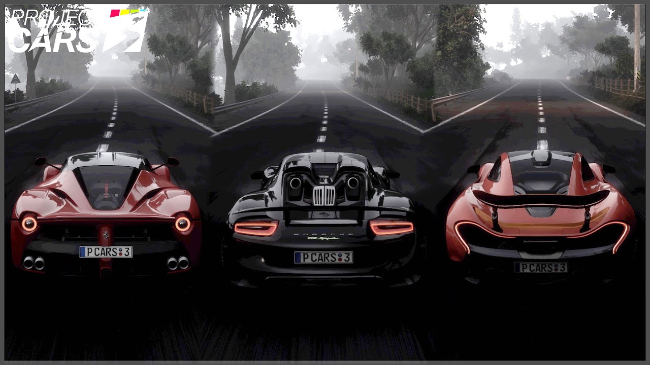 Project Cars 3 | The Holy Trinity (P1, 918 & LaFerrari) Cruising, Powersliding & AWESOME SOUNDS