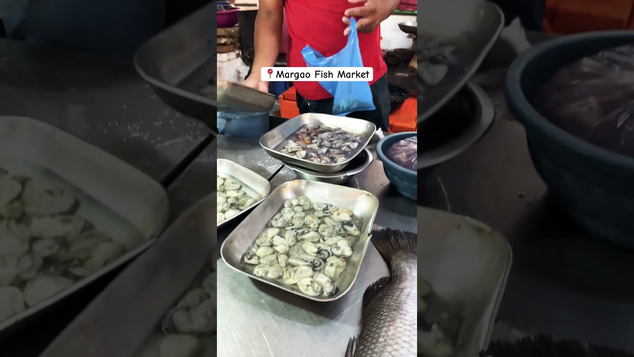 Shopping at Local fish market - Margao Goa