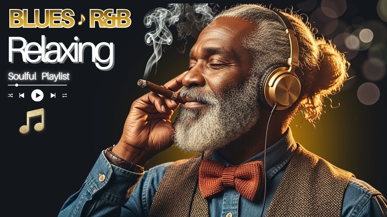 Relaxing R&B Soulful Blues | Playlist Make You a Real Man ~ Man & Smoke Midnight