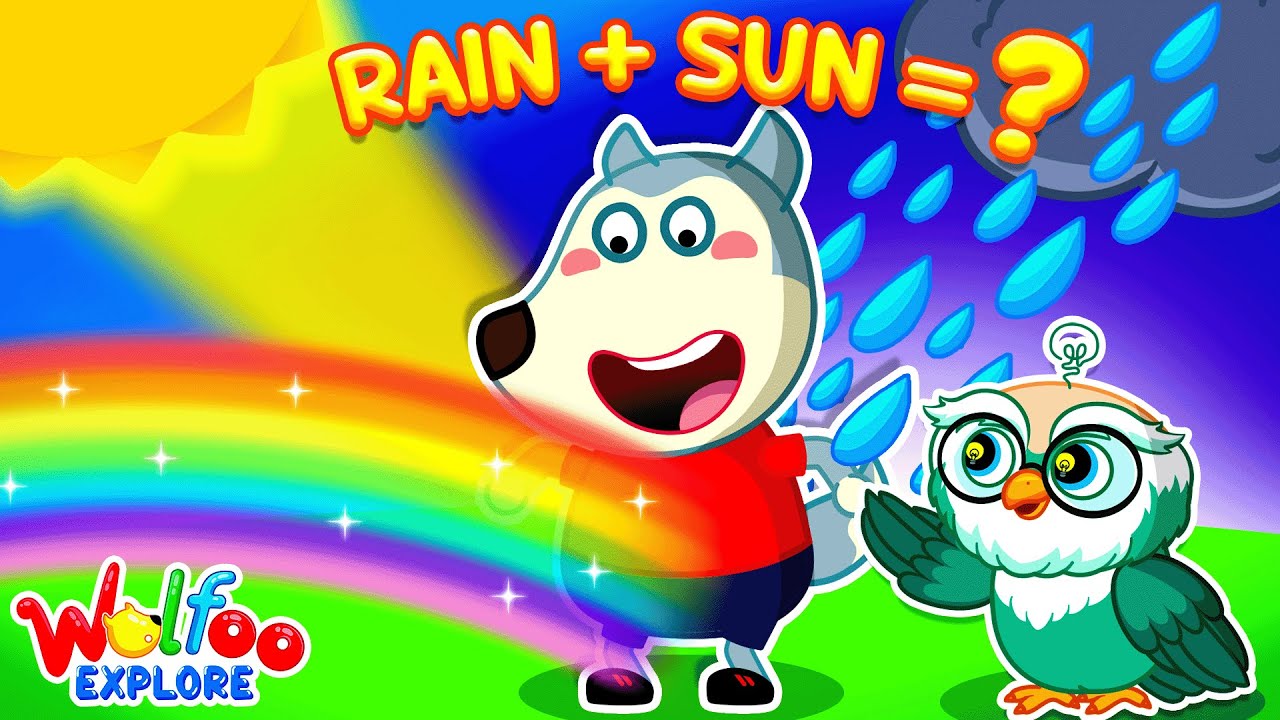 How Is A Rainbow Formed? 🌈  | 🔍 Wolfoo Explore - Nature | Educational Videos for Kids