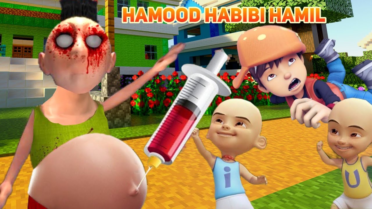 HAMOOD HABIBI DI SUNTIK HAMIL UPIN IPIN? BOBOIBOY KAGET!