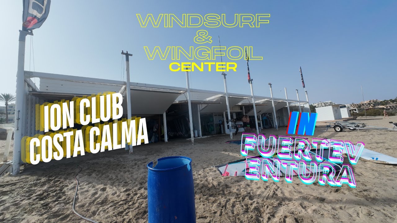 ION CLUB Fuerteventura: Die Surfstation in Costa Calma #wingfoil #wingfoiling #windsurfing