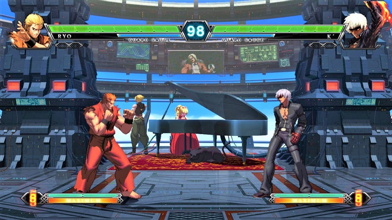 Ryo Sakazaki vs K' (Hardest AI) - KOF XIII