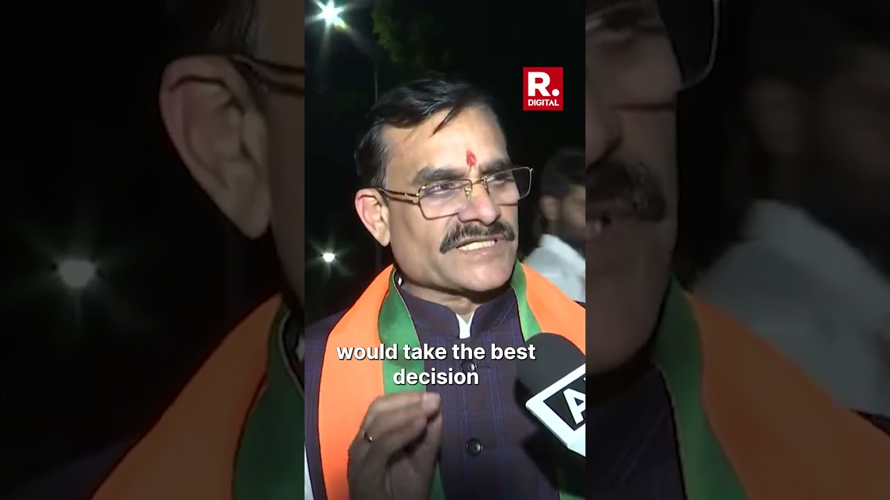 Madhya Pradesh BJP President VD Sharma Congratulates Newly Elected MP CM Mohan Yadav