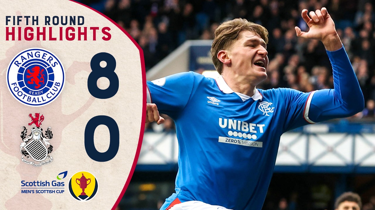 Ruthless Rangers Score EIGHT! | Rangers 8-0 Queen's Park | Scottish Gas Scottish Cup