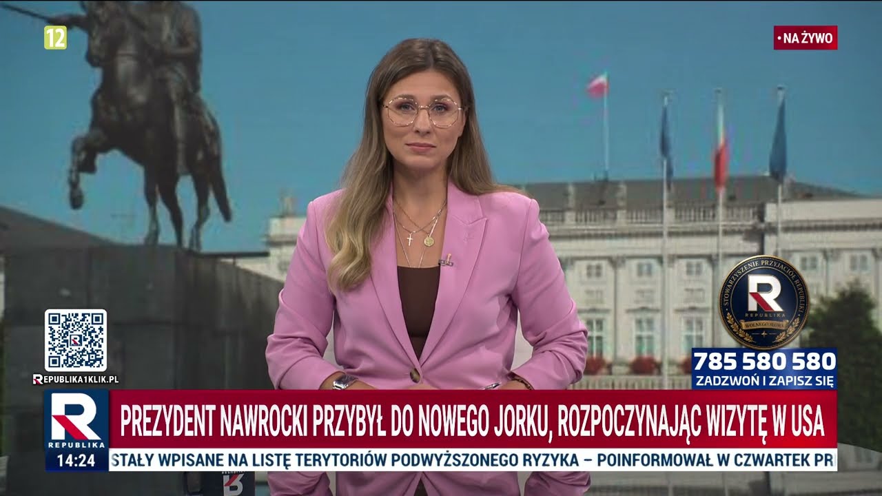 Informacje Telewizja Republika 19.09.2026 godz. 14:00
