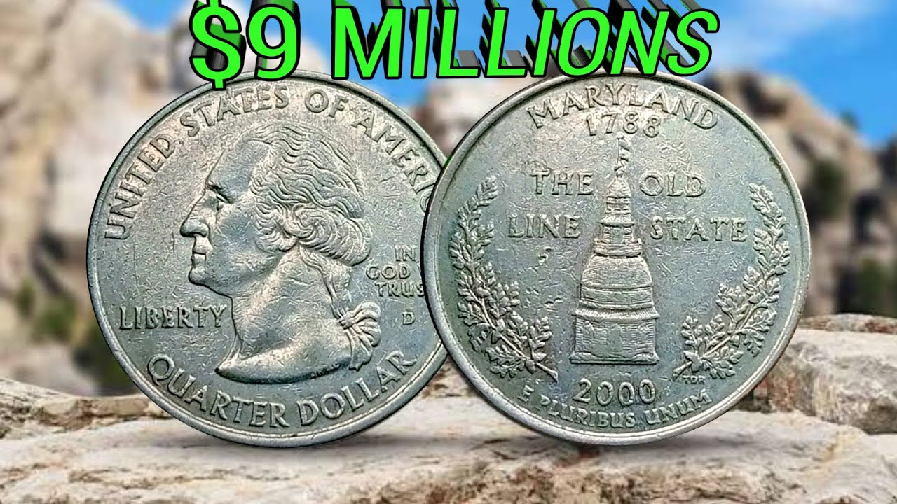 2000 Maryland Quarter Worth BIG Money &ndash; Rare Error Coins Revealed