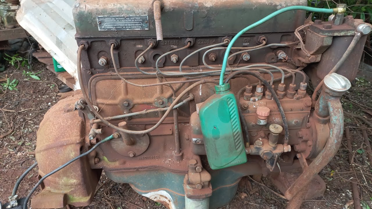 Motor MB OM 321 o famoso 1111.