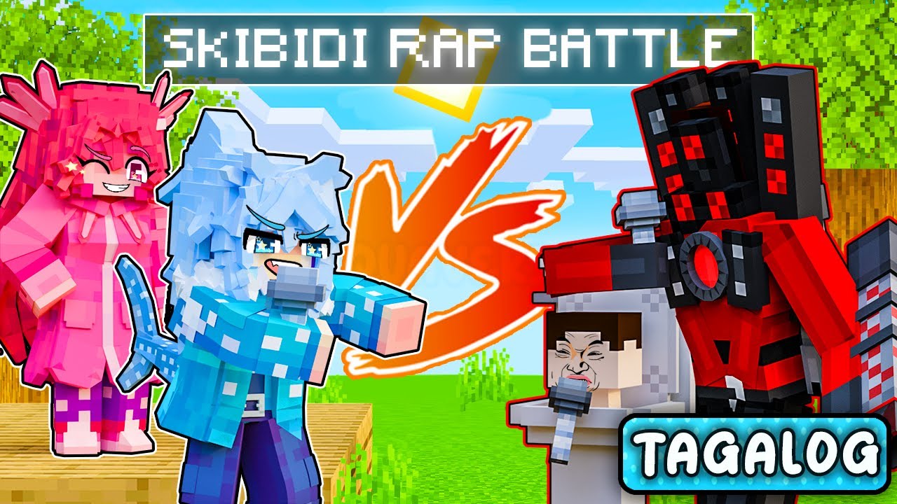 🇵🇭 SKIBIDI RAP BATTLE SA MINECRAFT? (TAGALOG)