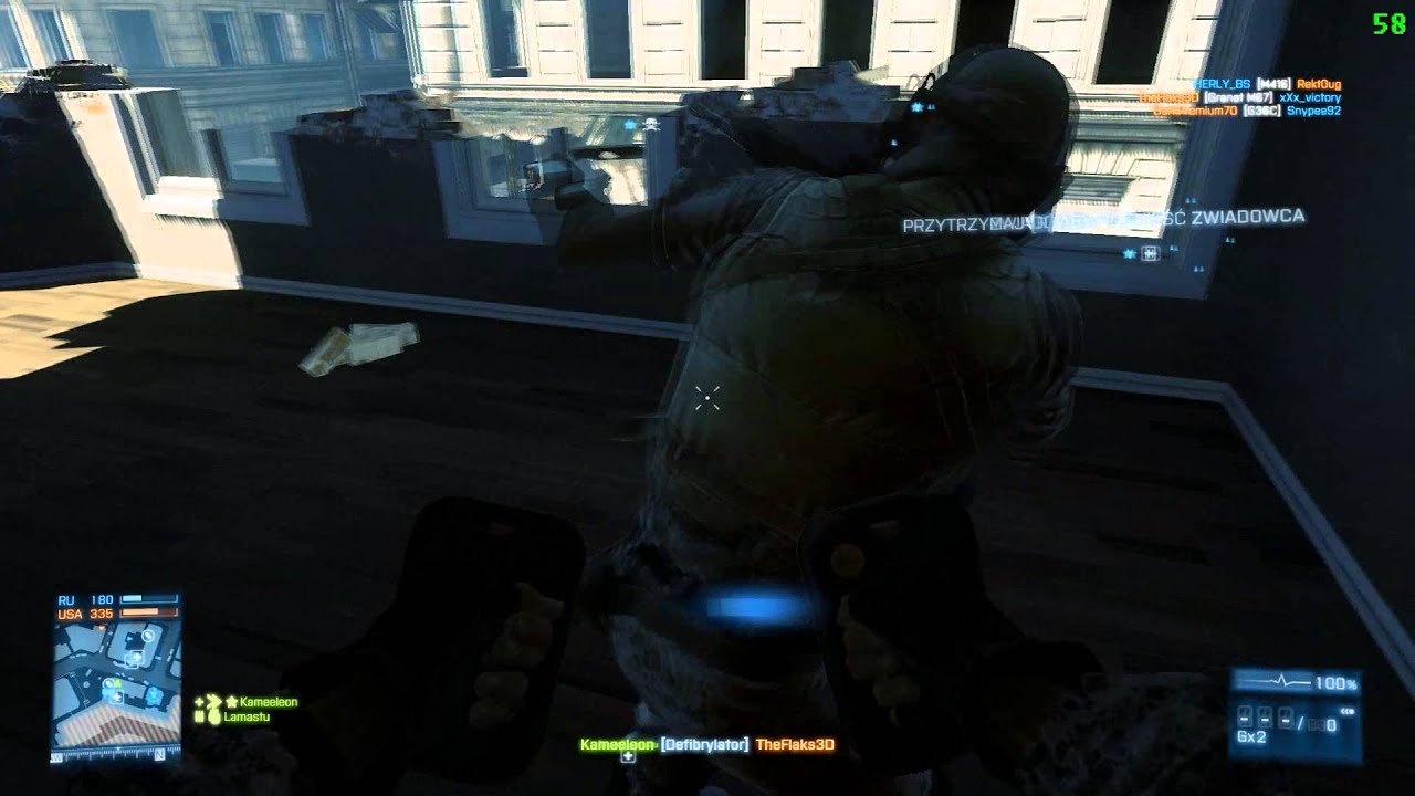 Battlefield 3 | DICE Hunter killed by Defibrillator #3